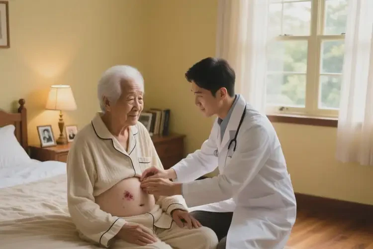 高龄老人肚子上经常长湿疹可以治好吗(图4)