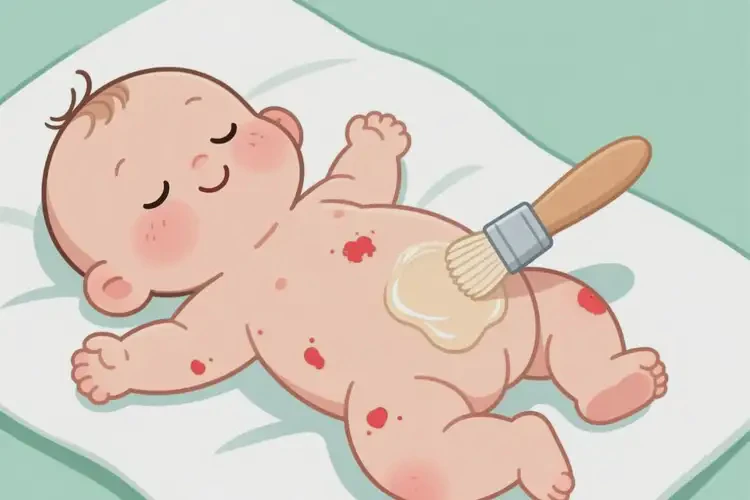 婴儿屁股上偶尔起湿疹能治好吗(图3)