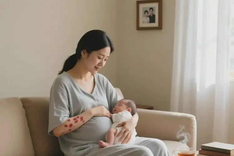 哺乳期妈妈身上有湿疹可以治好吗(图2)