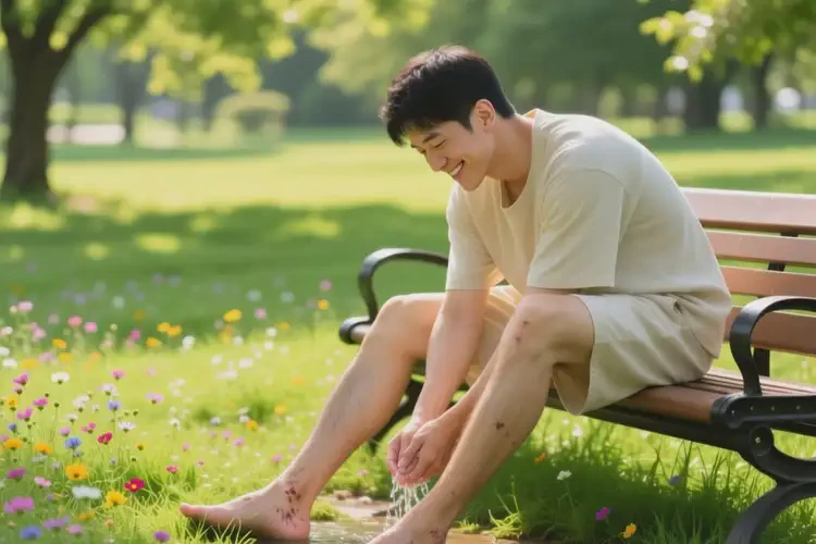 男人脚上有湿疹可以治好吗(图3)