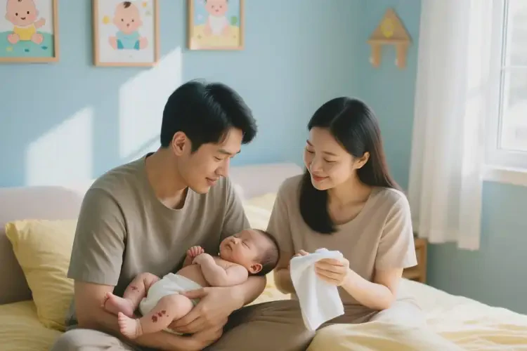 婴儿小腿偶尔长湿疹能彻底自愈吗(图1)