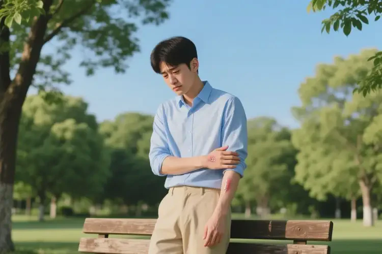 青年人手上容易长湿疹能彻底自愈吗(图3)