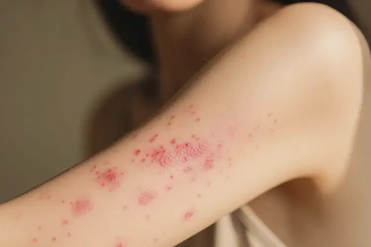 女人手臂长湿疹可以治好吗(图4)