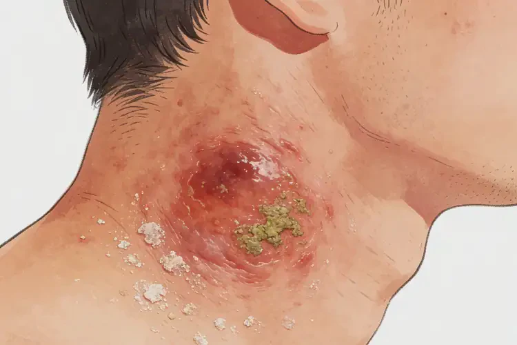 男人脖子出湿疹可以治好吗(图1)