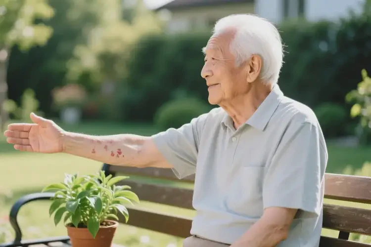 高龄老人手臂经常起湿疹可以治好吗(图3)