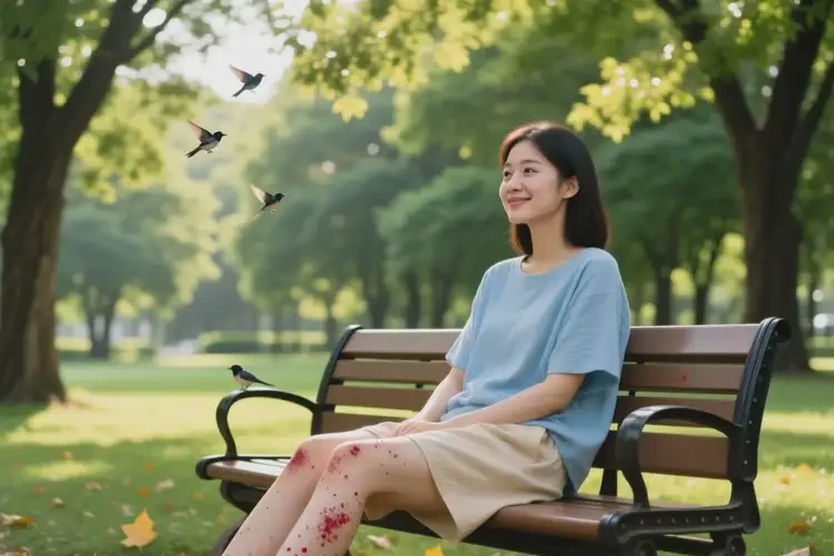 女性大腿上经常起湿疹可以治好吗(图1)