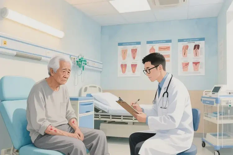 老年人大腿上出现湿疹可以治好吗(图3)