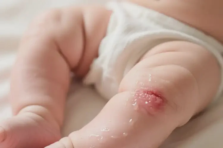 婴儿大腿上起湿疹能治好吗(图4)