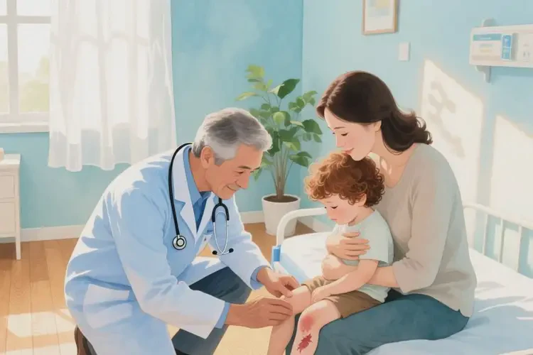 孩子大腿有湿疹能够彻底治愈吗(图3)