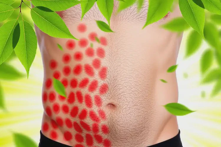 男人肚子起湿疹可以治好吗(图1)