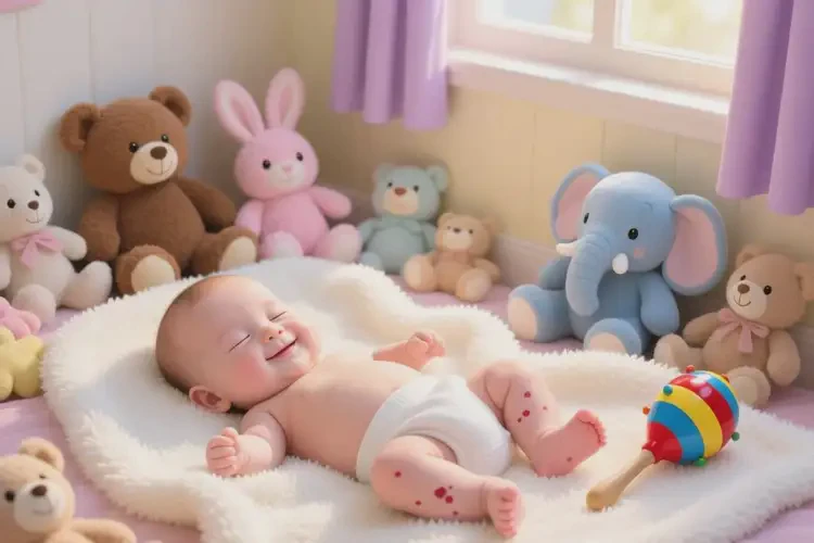 宝宝脚上容易起湿疹能靠自己自愈吗(图2)