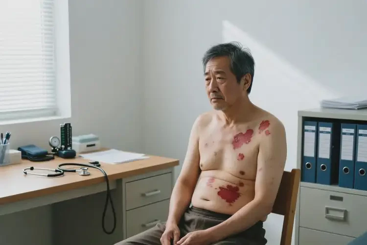 男人肚子经常长湿疹可以治好吗(图1)