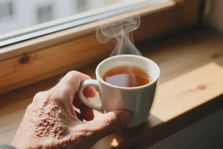 男人手上偶尔长湿疹可以治好吗(图2)