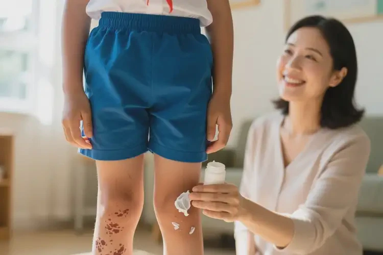 小学生小腿上经常起湿疹可以治好吗(图3)