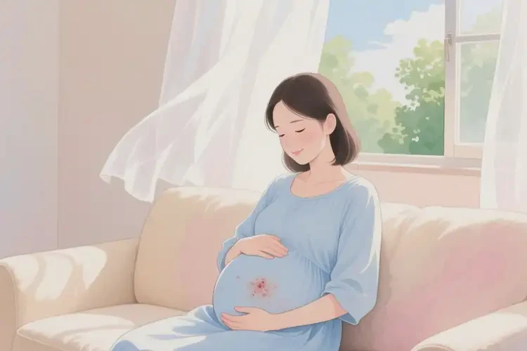 孕妇肚子上偶尔长湿疹可不可以彻底自愈(图4)