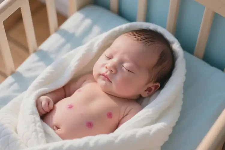 婴儿肚子偶尔长湿疹能治好吗(图4)