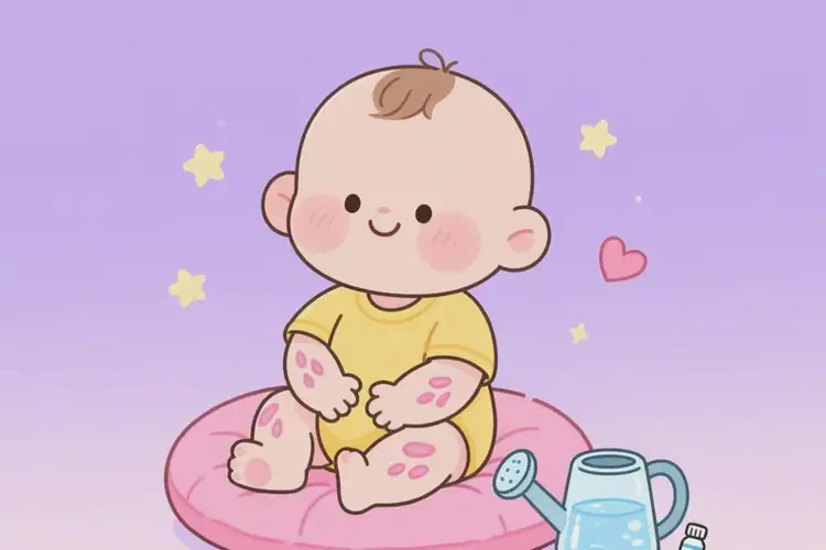 宝宝四肢出湿疹能治好吗(图1)