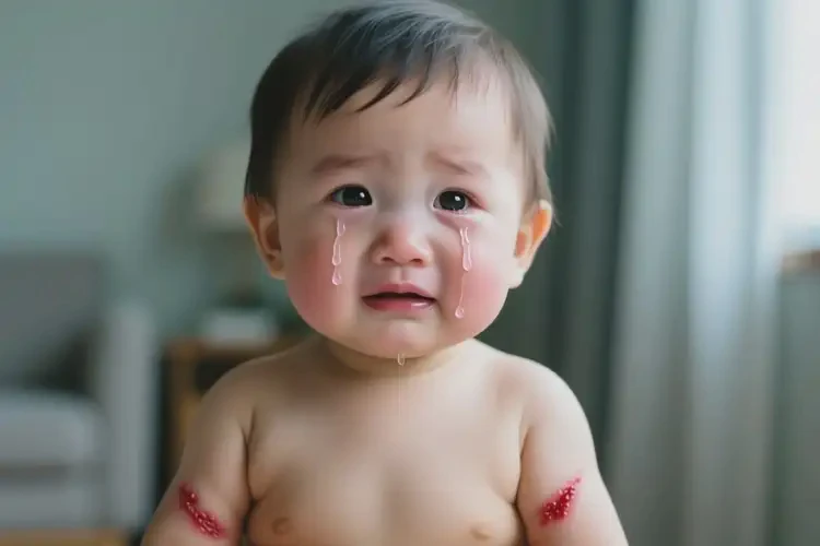 儿童身上出湿疹不管它会自己自愈吗(图2)