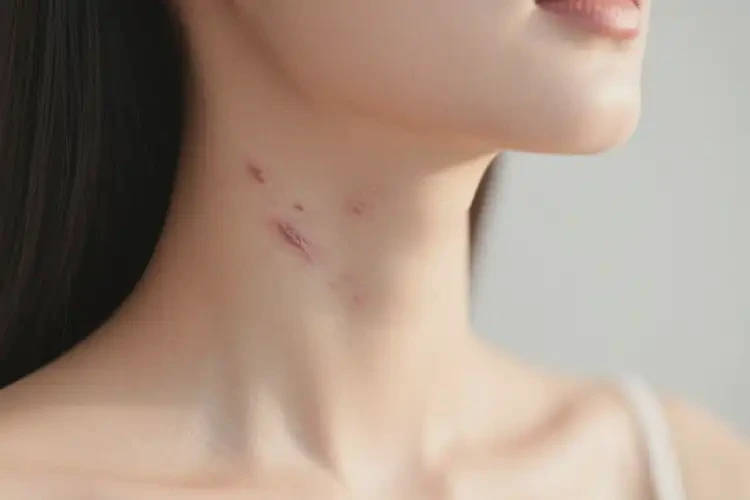 女人脖子上容易长湿疹可以治好吗(图4)