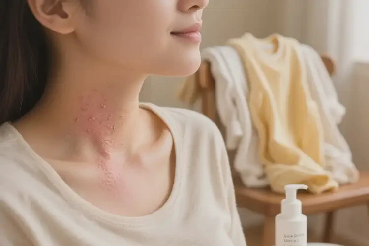 哺乳期妈妈脖子出现湿疹可以治好吗(图4)