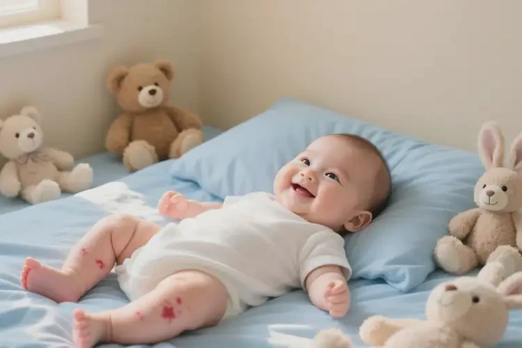 婴幼儿大腿容易长湿疹能彻底自愈吗(图1)