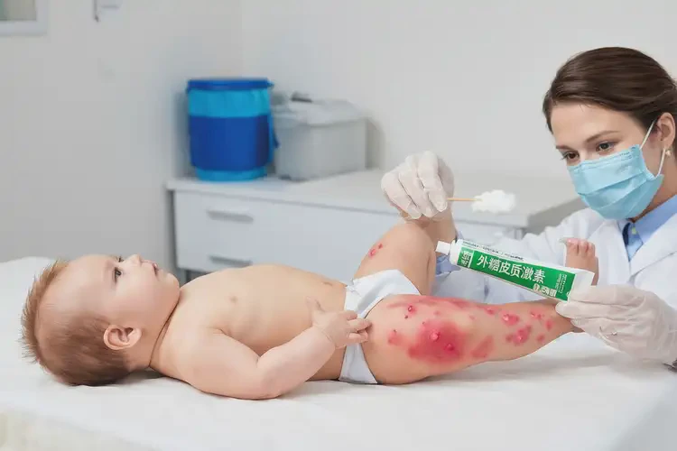 宝宝小腿上经常长湿疹能治好吗(图3)