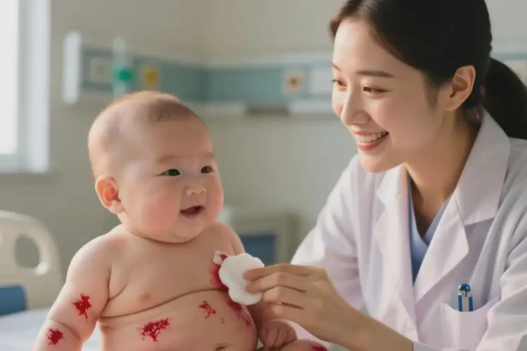 宝宝大腿经常长湿疹能治好吗(图4)