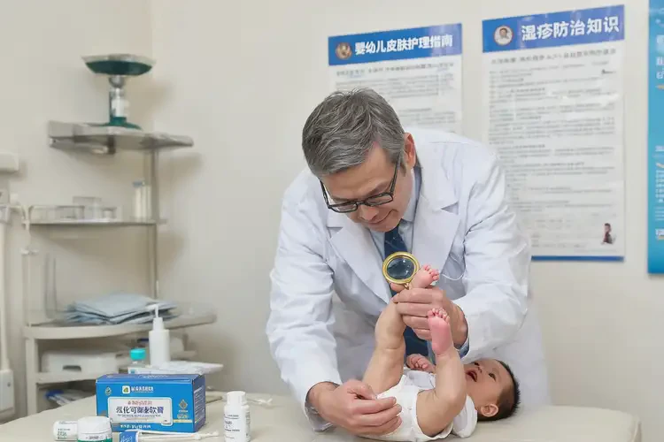 婴儿脚上长湿疹能治好吗(图2)