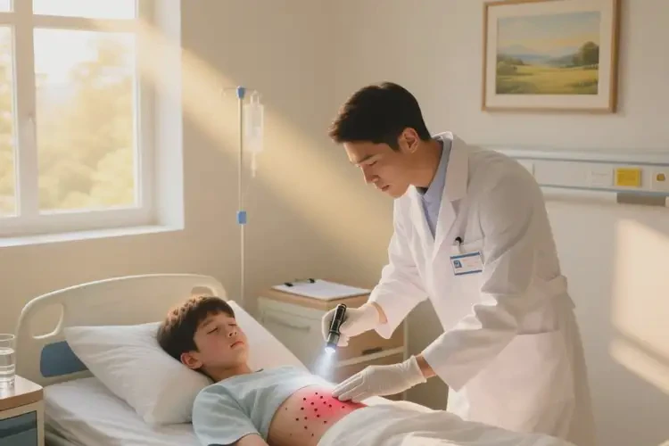 青少年肚子上偶尔长湿疹可以治好吗(图3)