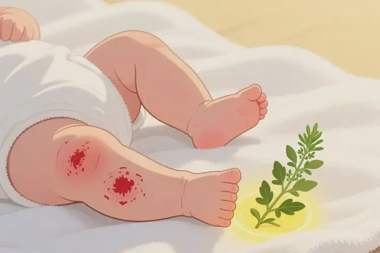 婴儿小腿长湿疹能治好吗(图2)