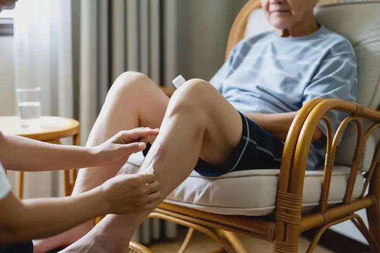 高龄老人大腿上经常长湿疹可以治好吗(图2)