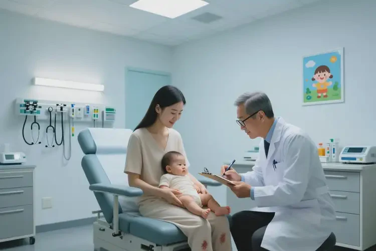 婴儿大腿上长湿疹能治好吗(图4)