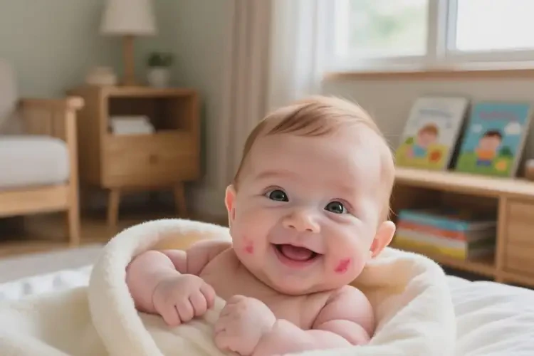 宝宝脸上经常长湿疹能治好吗(图2)