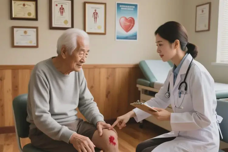 老年人身上偶尔长湿疹可以治好吗(图2)