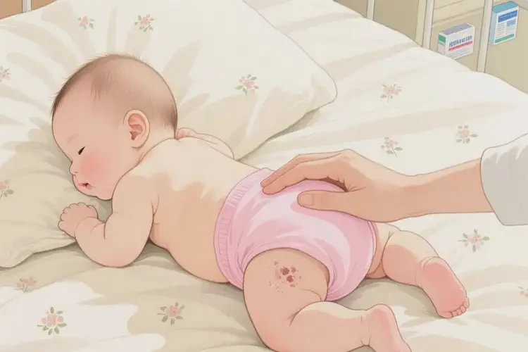 宝宝屁股起湿疹能治好吗(图3)