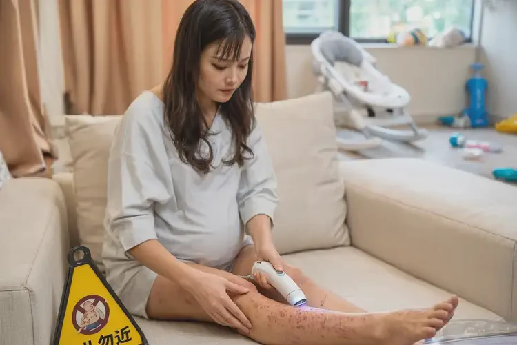 哺乳期妈妈小腿上偶尔起湿疹可以治好吗(图2)