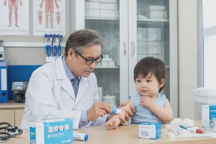 宝宝手臂上容易长湿疹能治好吗(图2)