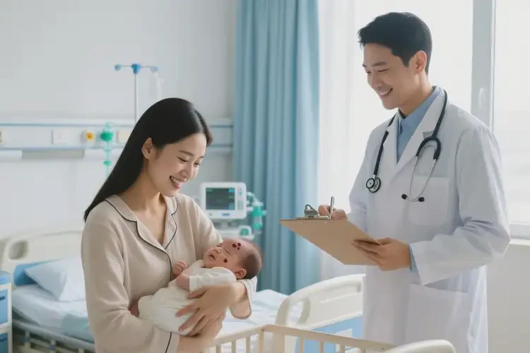 婴儿脸上起湿疹能治好吗(图1)