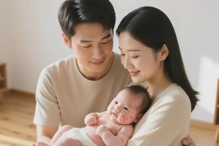 婴幼儿面部容易长湿疹能治好吗(图4)