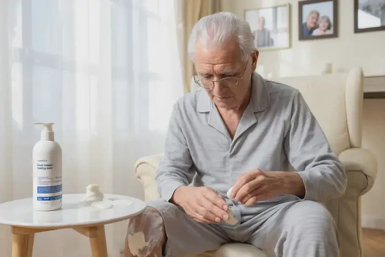 老年人大腿出湿疹可以治好吗(图1)