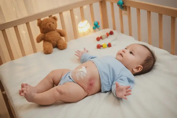 婴儿肚子上有湿疹能治好吗(图3)