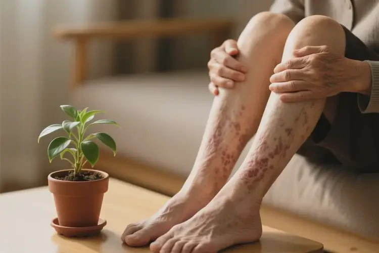 老年人小腿上出现湿疹可以治好吗(图2)