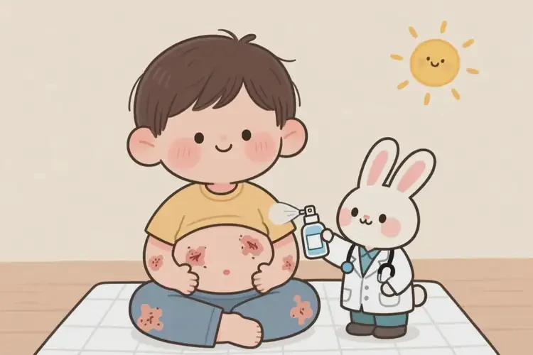 小学生肚子容易长湿疹可以治好吗(图3)