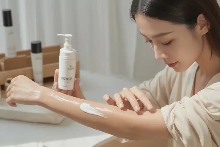 女人手臂上起湿疹可以治好吗(图1)