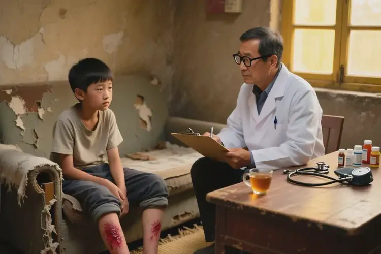 青少年小腿上起湿疹可以治好吗(图1)