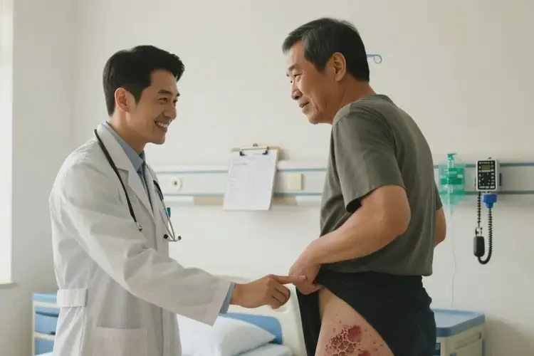 男人屁股上有湿疹可以治好吗(图4)