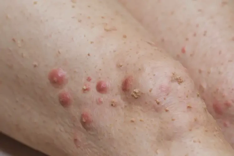 女人大腿上偶尔起湿疹可以治好吗(图4)