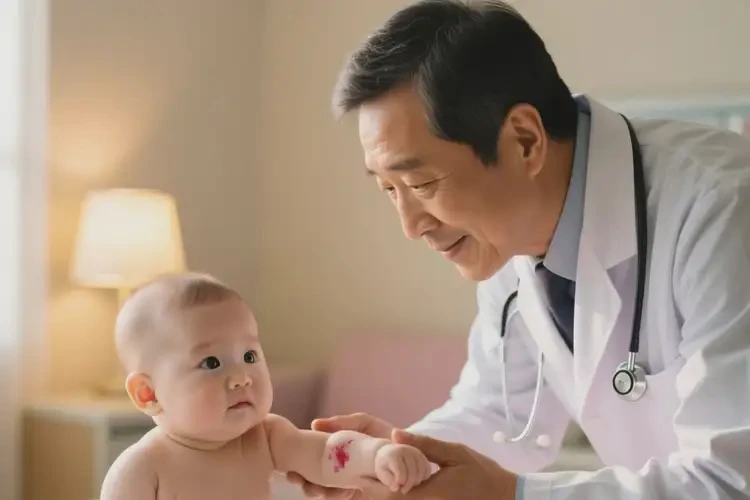 婴儿手臂上容易起湿疹能治好吗(图3)