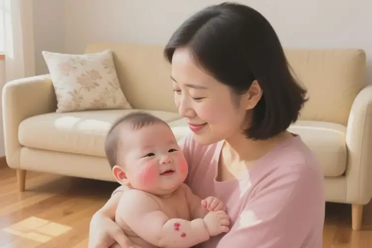 宝宝手臂容易长湿疹能治好吗(图3)