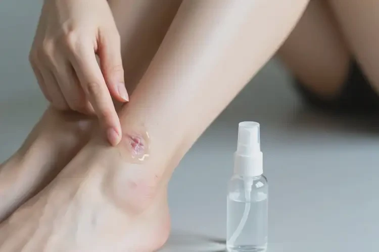 女人小腿上经常长湿疹可以治好吗(图1)